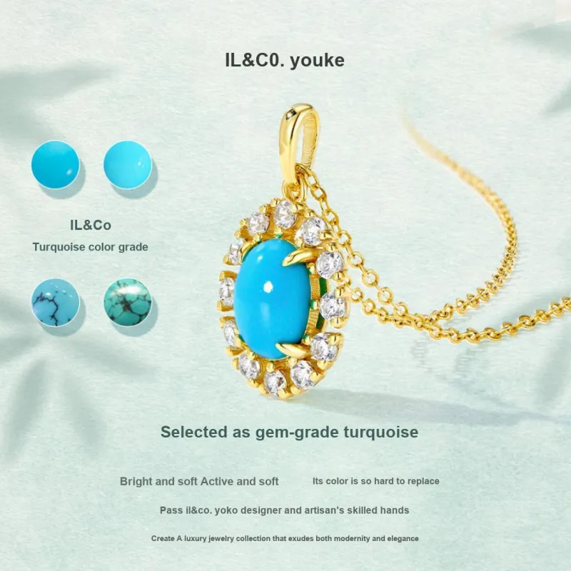 IL&CO. Turquoises Necklaces Women's-4