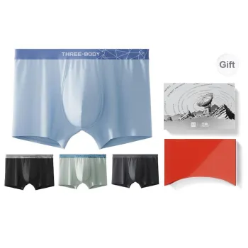 HLA x THREE BODY Underpants Men's Box 4 Pack