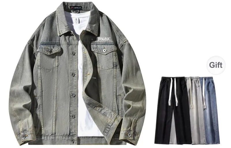Airwalk Denim Jackets Unisex-27
