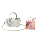 Ecru+Ribbon+Shopping Bag