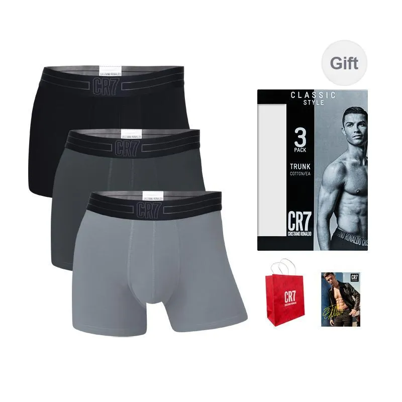 CR7 CRISTIANO RONALDO Underpants Men's 3 Pack, Gift Included Mixed Color-0