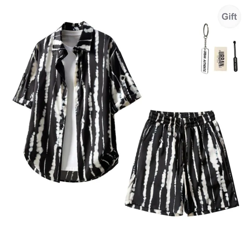 URBAN AUTHENTIC Shirt Matching Set Unisex-1