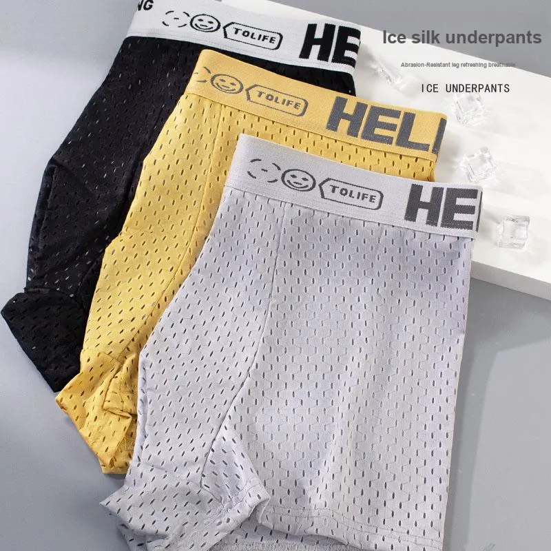 Qiao Ni Tong Underpants Men's 1 Pack Black-15