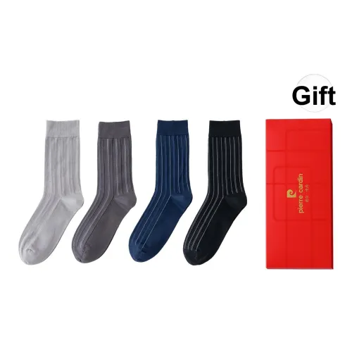 PIERRE CARDIN Носки Crew Мужской Коробка 4 Пачки