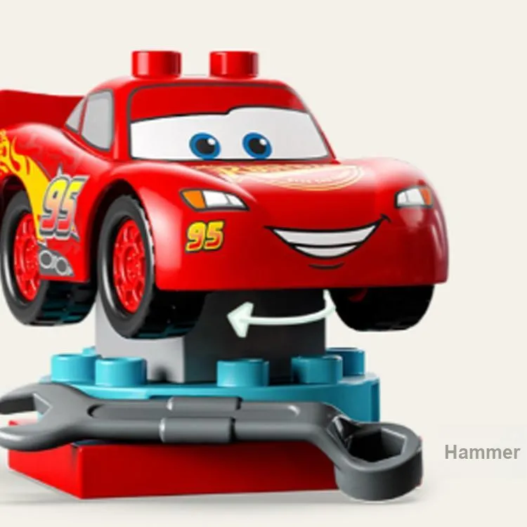 LEGO Lightning McQueen & Mater's Car Wash Fun Building Blocks 10996-2