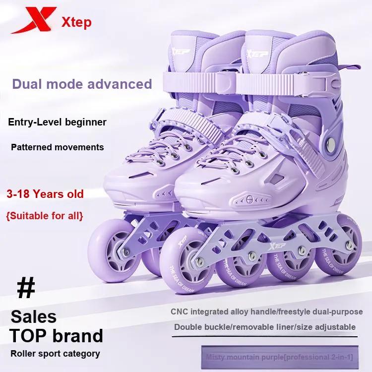 XTEP Inline Skates Roller Skating Kids'-29