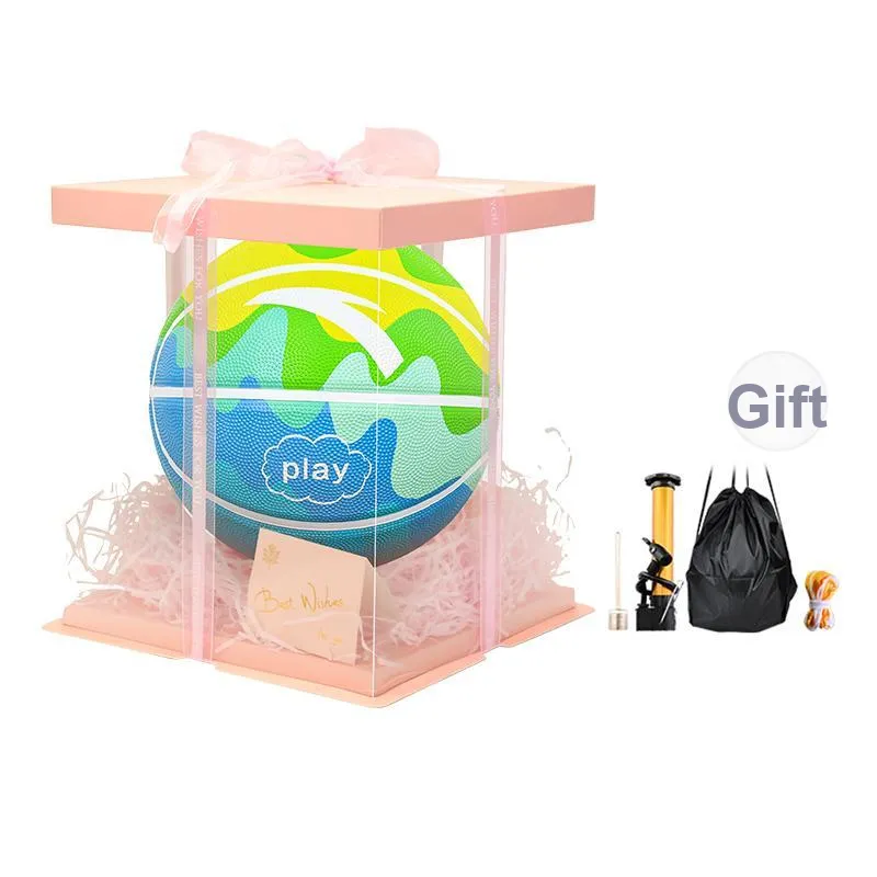 Anta Rubber Basketball Size 7 Ball Size 5 Ball Training Competition-20