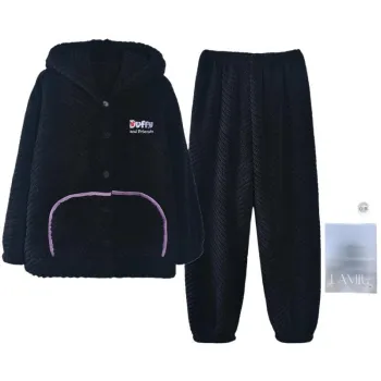 Lan Miao Pajama Set Women's Shopping Bag Black