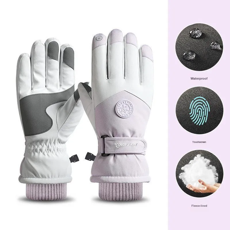SINGLELADY Ski Gloves-5