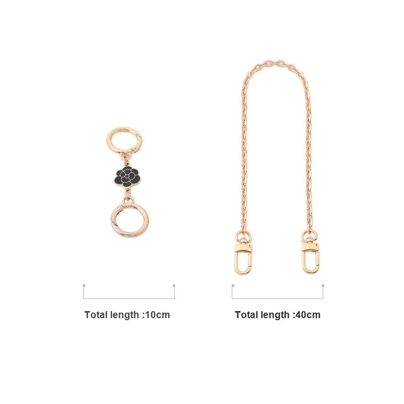 Gloya Alloy Decorative Chain Bag Accessory Women's Gold Tone-41