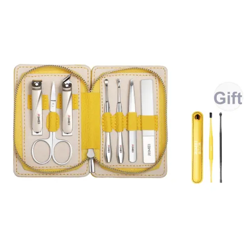 RIMEI Набор кусачек для ногтей Набор инструментов для ногтей 7 предметов