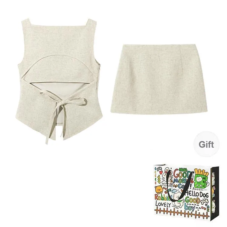 BVODE Two Piece Skirt Sets Women's-1
