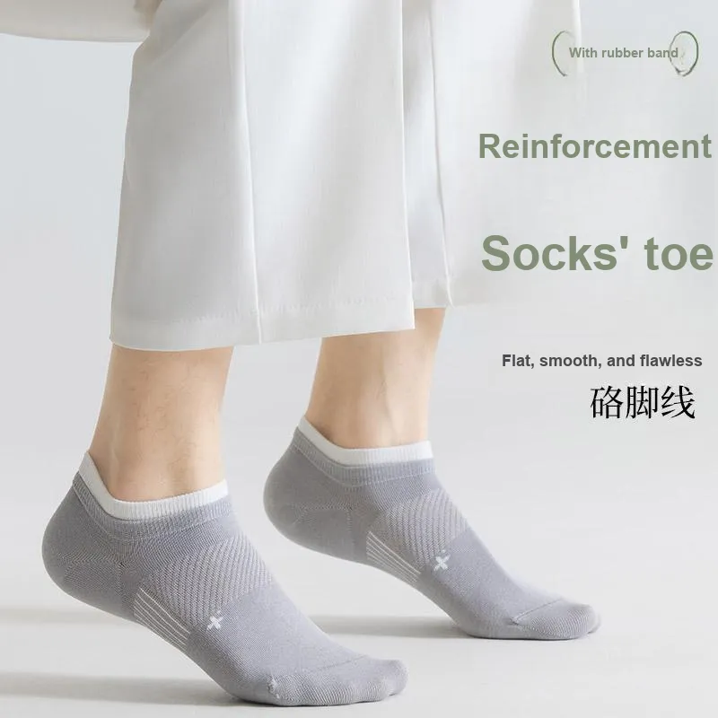 7 SEVFUN No Show Socks Men's 3 Pack-4