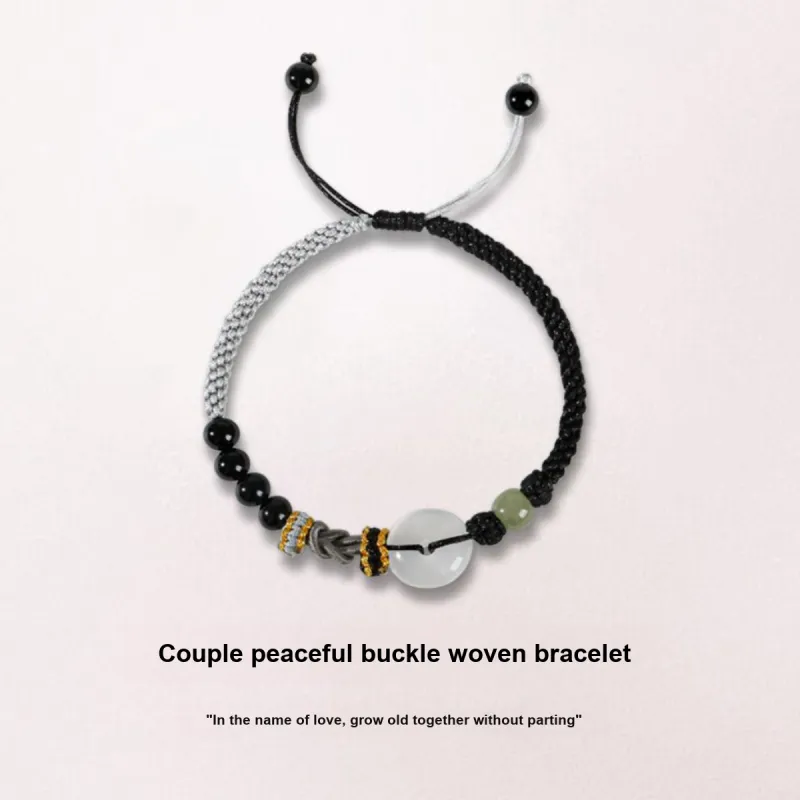 Taste The Color Natural Chalcedony Bracelets Unisex-1