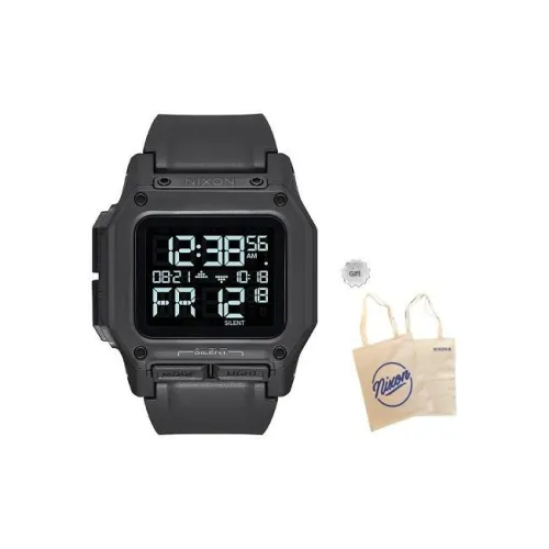 NIXON Электронный Механизм Мужские Часы Regulus Черные