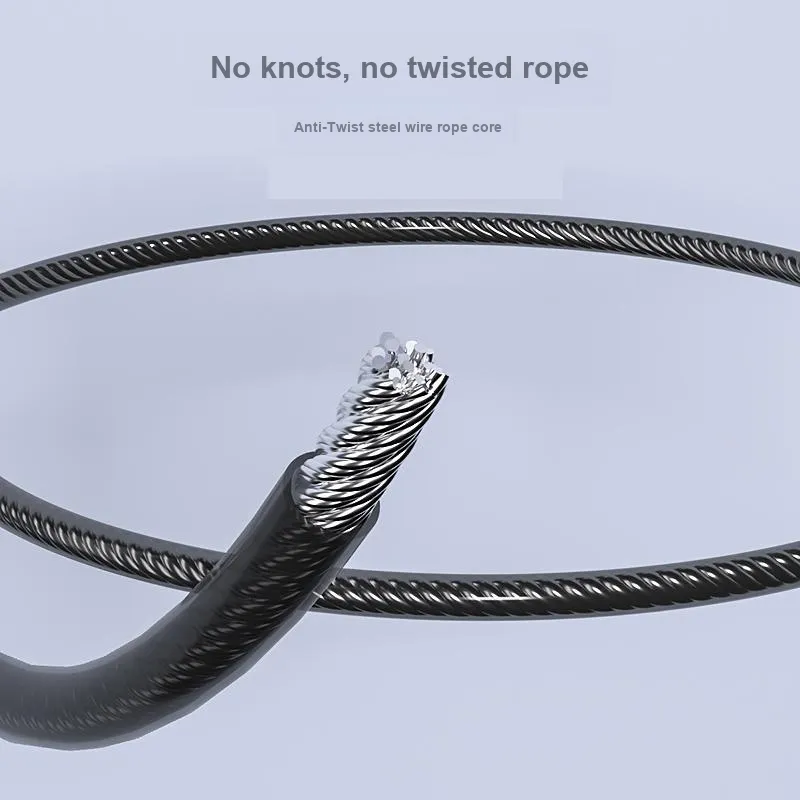 TMT Professional Racing Non Countable Jump Ropes Adults Steel Wire Rope PP Controller 3m-5