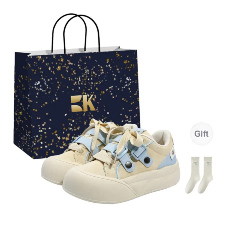 Boldi Kuki Anti Slip Wear Resistant Low Top Skateboard Shoes Women's Shopping Bag-5