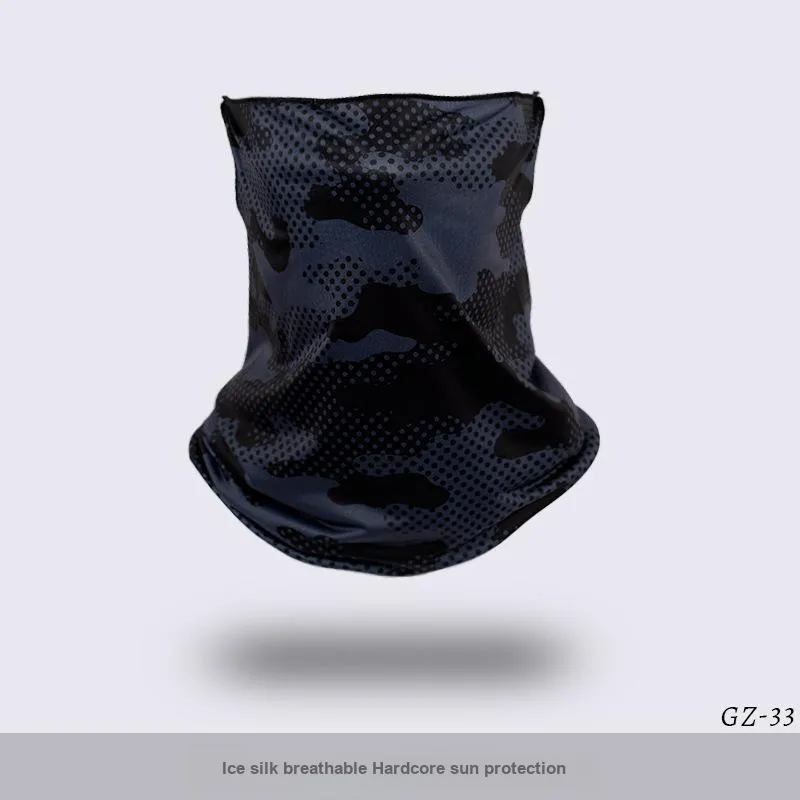 Cool Riding Treasure Riding Equipment Cycling Face Mask Outdoor Unisex Ice Silk-32