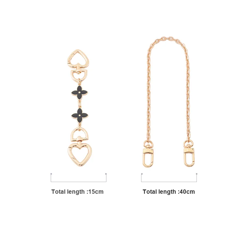 Gloya Alloy Decorative Chain Bag Accessory Women's Gold Tone-29