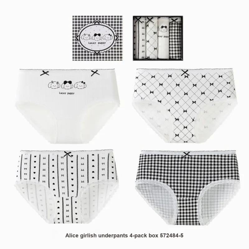 Caramella Underpants Women's 4 Pack-19