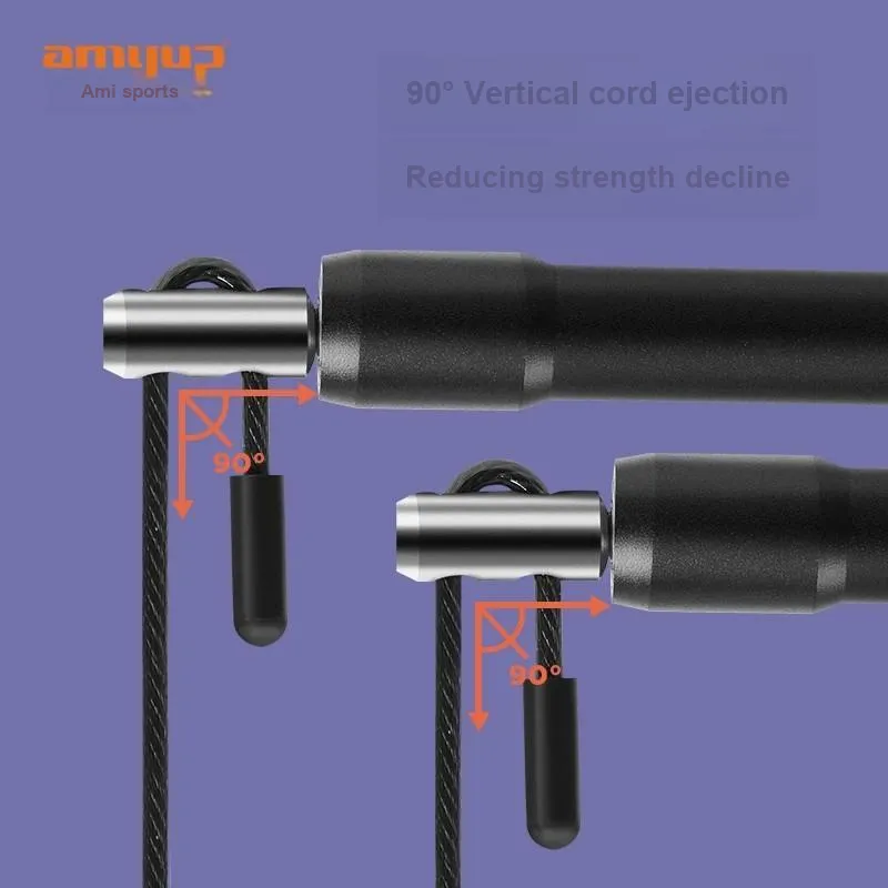AMYUP Jump Ropes Aluminum Alloy PVC Unisex-4