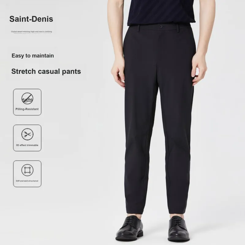 SUNDANCE Casual Pants Men's Dark Gray-2