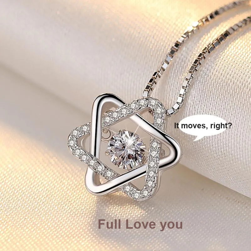 Rui Ge Mei S925 Silver Necklaces Women's-1