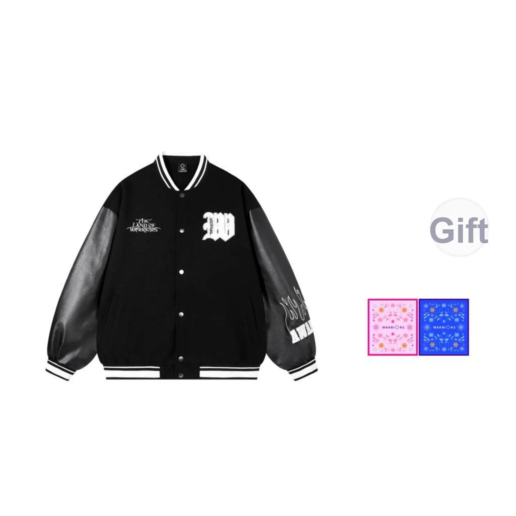 DOKI x DOULUODALU Baseball Jacket Unisex