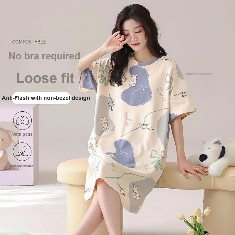 XISHE Women's Nightgowns-3