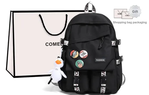 COMELY Backpacks Black