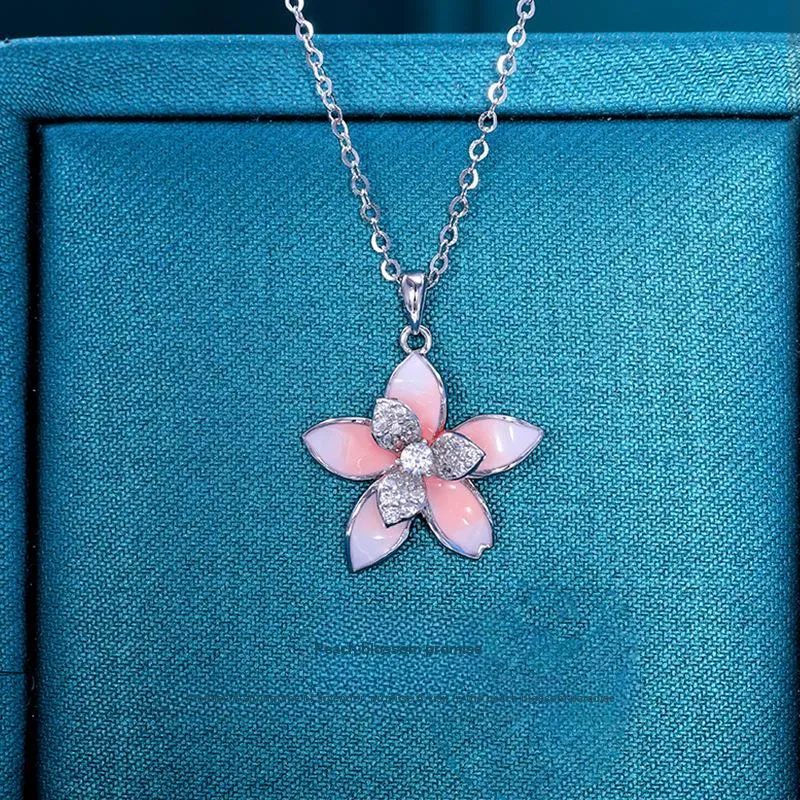 Vegetarian 925 Sterling Silver Necklaces Women's-4