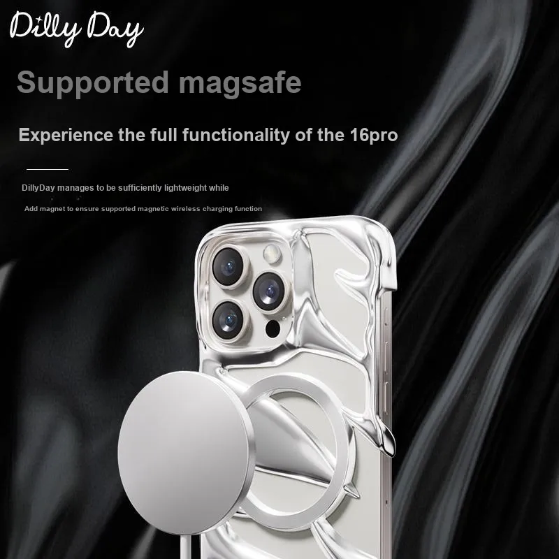 Kingxbar PC Material Cut Out MagSafe Strong Magnetic Phone Case Compatibility With 16 Collection IPhone16proma-13