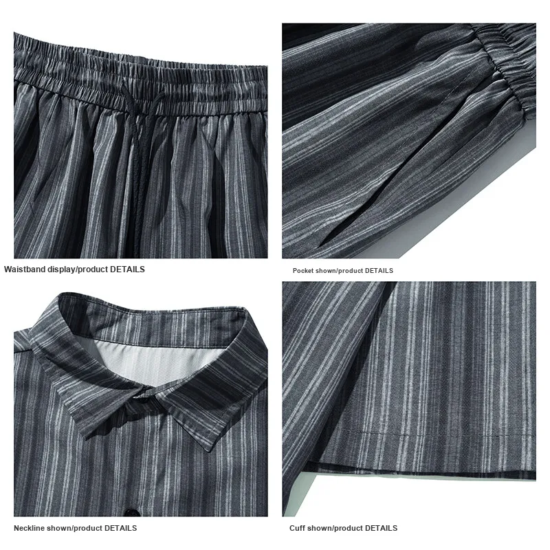ZYKY Shirt Matching Sets Unisex-5