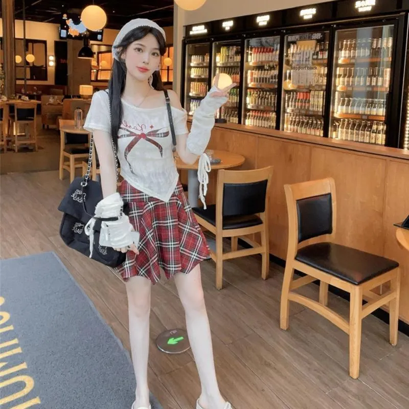 AFGGD Two Piece Skirt Sets Women's-2