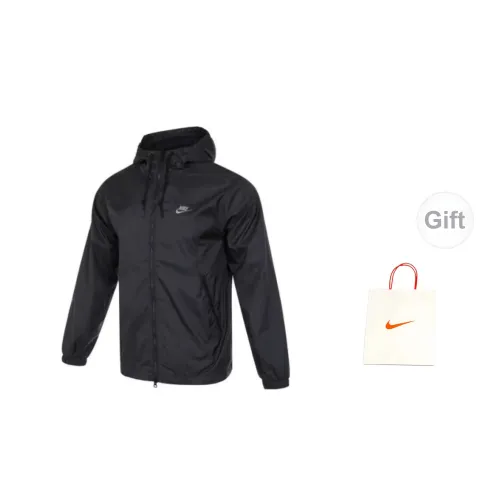 Nike Jackets Men Black Gift Bag