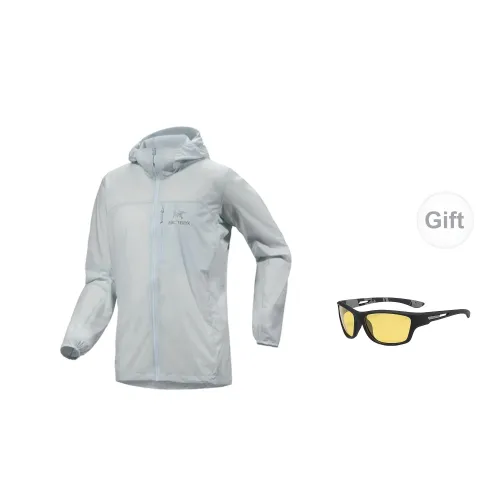 Arcteryx Squamish Windbreaker Jackets Men Sky Blue - Includes Eyeglasses