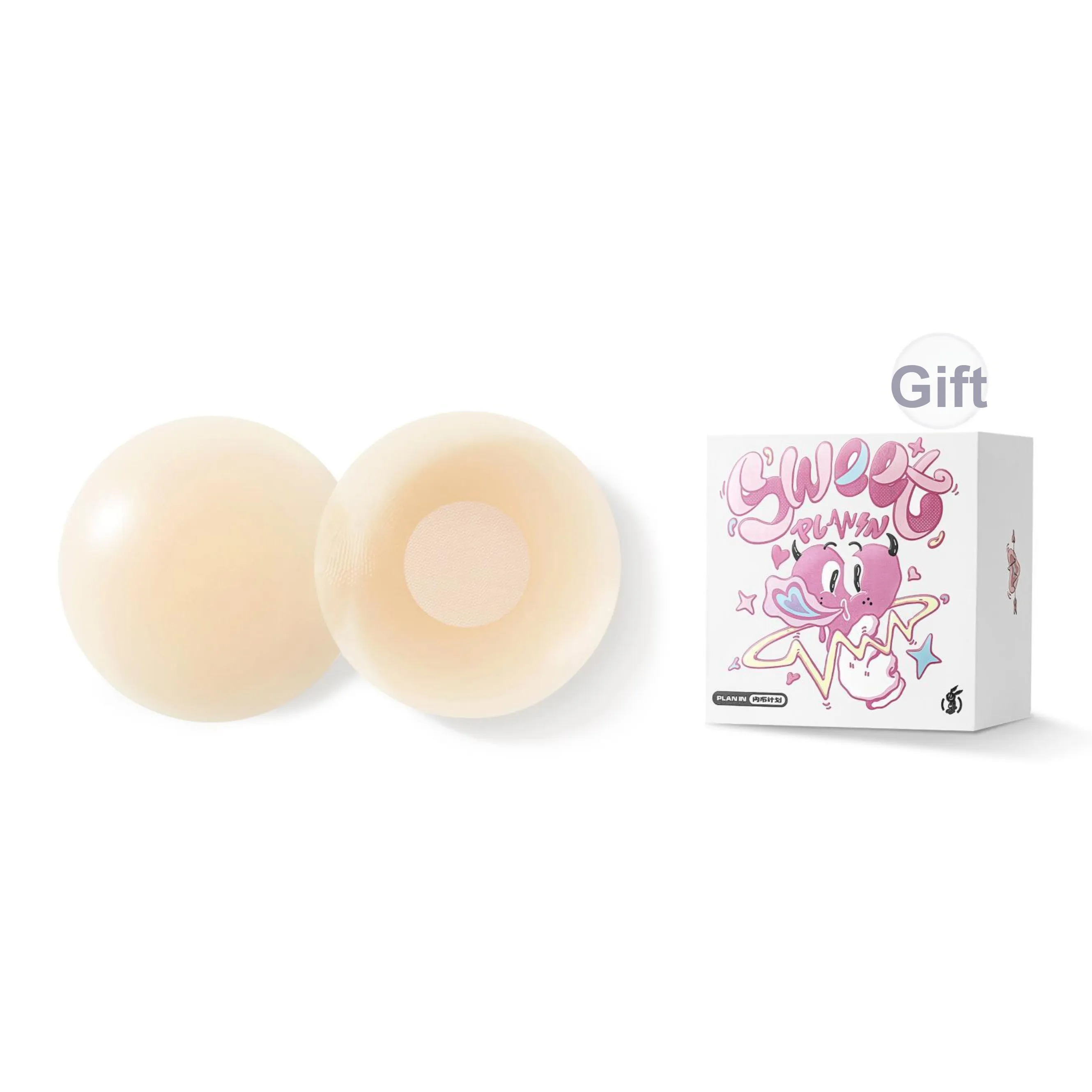 PLAN IN Накладки на соски Женские Комбо Набор