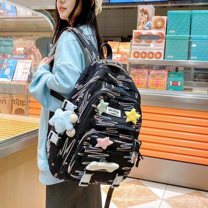 OUZIHUANG Nylon Combo Set Unisex Multicolor-9