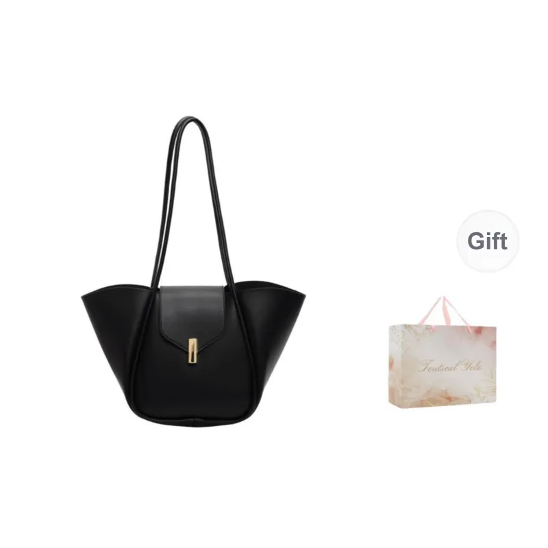 TOUTSEUL YOLO PU Shoulder Bag Women's Ecru/Black/Khaki/Coffee/Brown-7