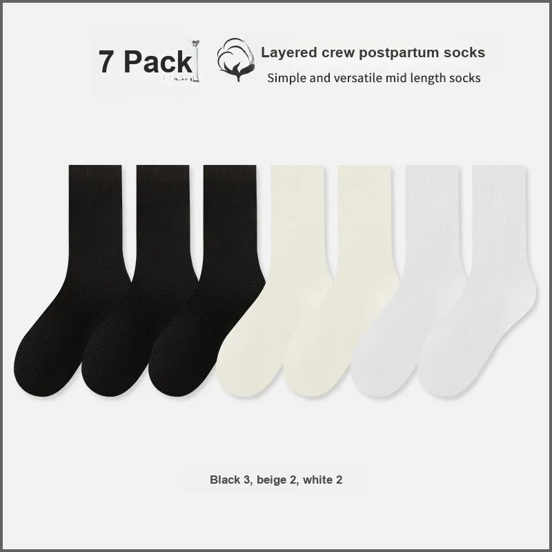 KJ Mid Calf Socks Unisex Combo Set-55