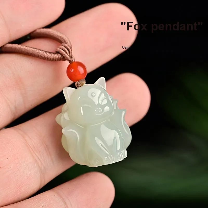 KUNYUYAO Pendants White Jade Unisex-3