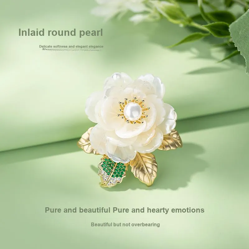Encounter Gift Pearl Brooches Women's-3