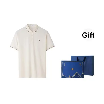 HLA The Mountain Is Not In The High Series Short Sleeved Polo Shirt Men's