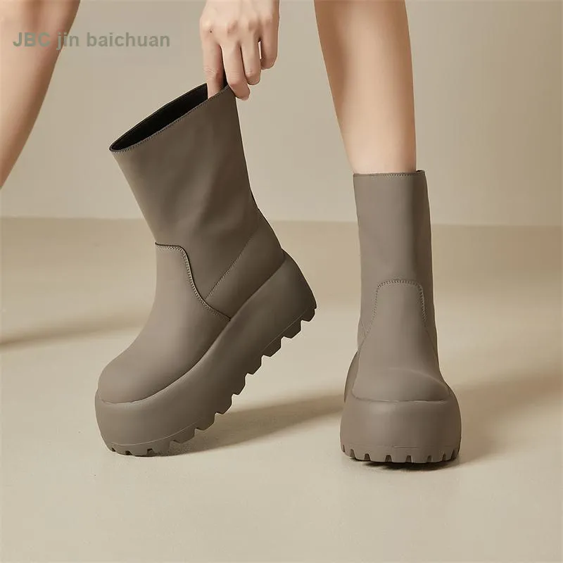 Jin Baichuan Ankle Boots Women's-25