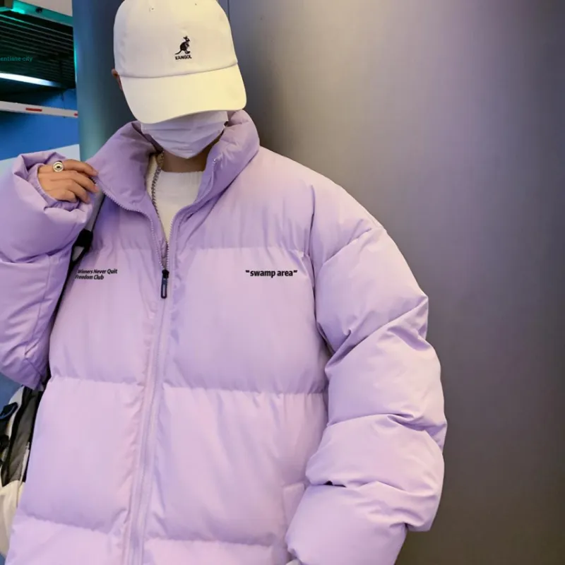 SWAMP AREA Puffer Jackets Unisex-10