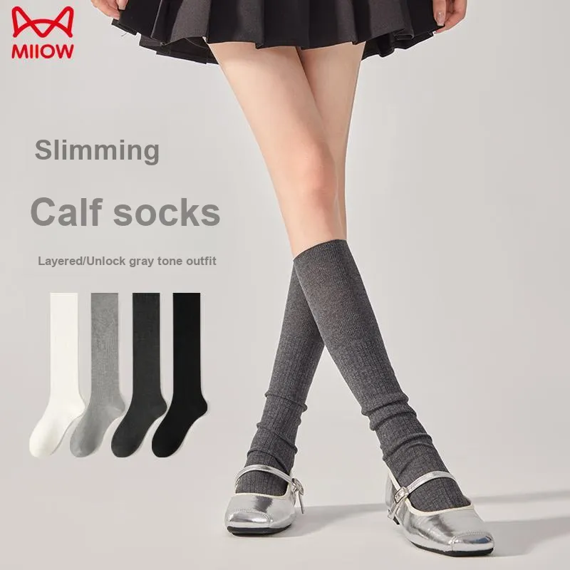 MIIOW Trend Party Series Mid Calf Socks Women's 3 Pack-1