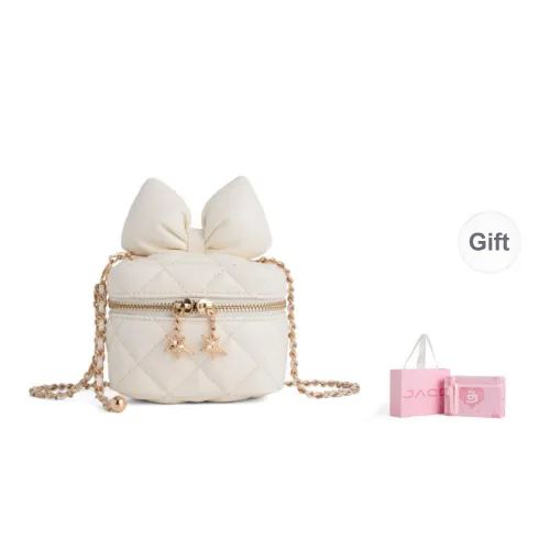 JACD PU Crossbody Bag Women's Milk White/Pink