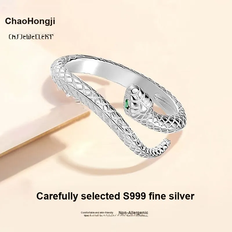 CHAOHONGJI 999 Fine Silver Rings Women's-1
