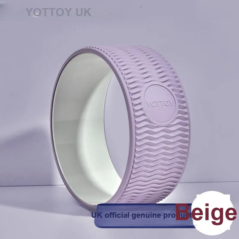 YOTTOY Yoga Stretchers Lumbar Spine Neck Legs PP Silicone Unisex Midsummer Purple-1