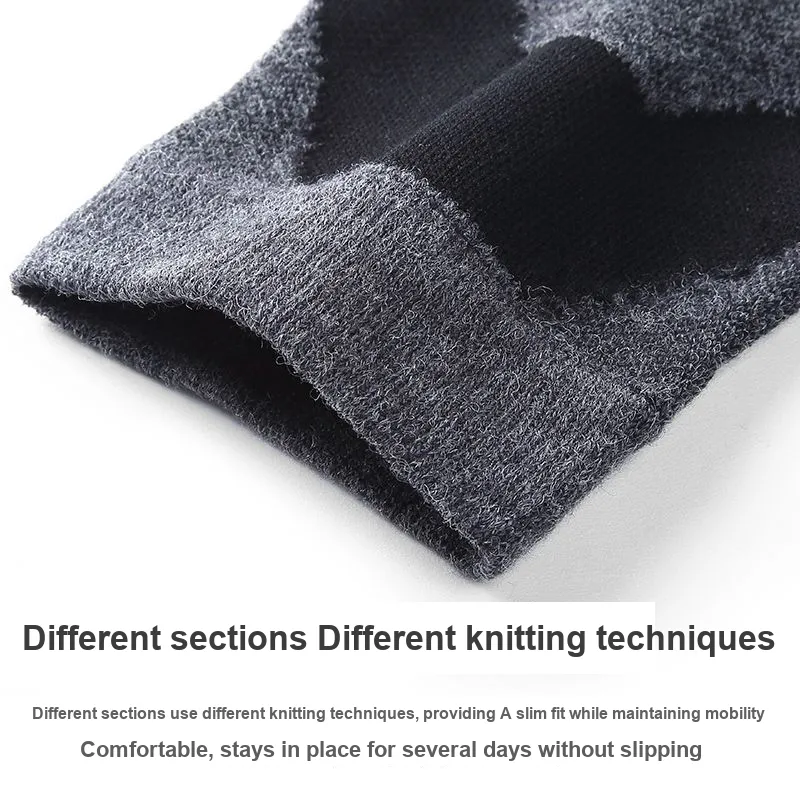SUPIELD Unisex Wool Cashmere Knee Pads-3
